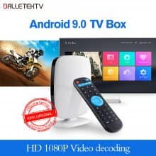 2022 Leadcool R9 android tv box android 9.0 1G 8G 2G 16G Amlogic S905W media player 4K support 2.4G Wifi H.265 smart tv box Leadcool R9