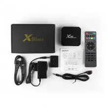 X96mini QHDTV IPTV Box Android 9.0 tv box France Arabic French Smart TV Box Amlogic S905W 4K HD 1G 8G 2G 16G Set top Box With 1 Year smart Code IPTV Subscription