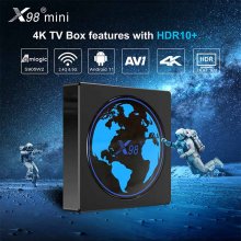 2022 New X98 Mini Smart Android 11.0 Tv Box 2.4G/5G Wifi Bluetooth 4.0 Smart Tv Box 4gb 32gb 64gb Amlogic S905W2 4K X98 Mini ship from france