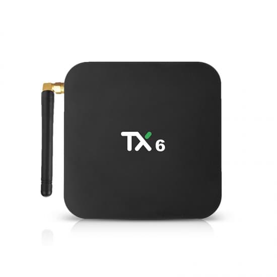 TX6 Smart TV Box Allwinner H6 Android 9.0 4GB 64GB 2.4G/5GHZ WIFI USB3.0 BT5.0 4K H.265 media player