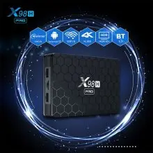X98H PRO Smart TV box Android 12.0 Allwinner H618 Quad core 2 4G/5.8GHZ WIFI 4k HDR10+ media player 1000M BT5.0 set top box