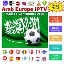 3 Months Hot World Cobra IPTV Code Arabic Europe IPTV Subscription for Smart tv M3u Android IOS Mag Devices
