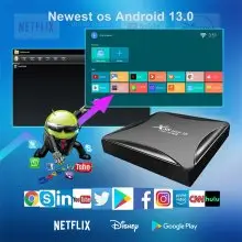 X88 Mini 13 8k HD Android 13.0 smart tv box RK3528 Quad-Core 2.4G/5G dual band Wifi BT5.0 Media Player box