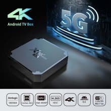 X96 Mini 5G smart tv box android 9.0 1G 8GB 2G 16GB media player Amlogic S905W4 support 2.4G/5G set top box ship from france X96 Mini 5G