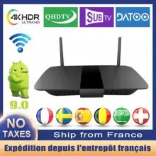 Leadcool Q1504 IPTV Box Smart Android 9.0 TV Box Amlogic S905W Set Top Box Android TV Box IPTV France Arabic French With Code