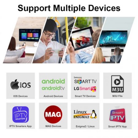 12 Months Crystal IPTV Subscription IPTV M3U Code for Android Smart tv IPTV Smarters pro IOS Devices