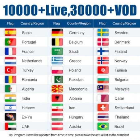 12 Months Magnum Europe IPTV France Spain Portugal Germany Belgium IPTV Code for IPTV Smarters pro