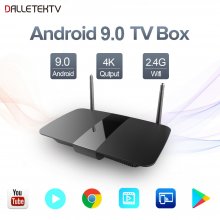 Leadcool Q1504 Smart Android 9.0 TV Box Amlogic S905W Support 2.4Ghz WiFi 4K H.265 Media Player Set Top Box Android TV Box Ship From France